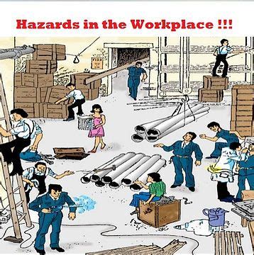 Spot The Hazard Mevzuisg Safety Cartoon Safety Training Spots
