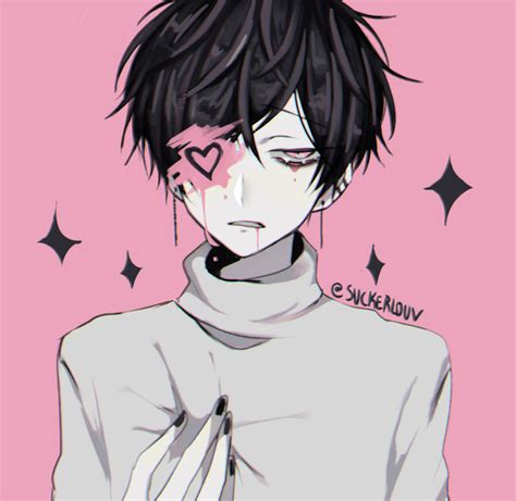 Emo Anime Boy Profile Picture Imagesee