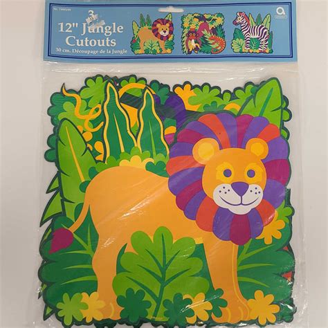 Amscan Jungle Animal Cutouts