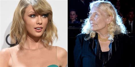 Joni Mitchell Squelched The Idea Of Taylor Swift Playing Her In A