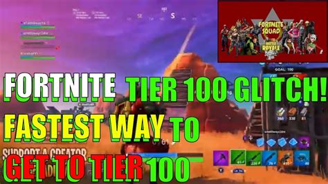 Fortnite Tier 100 Glitch Fastest Way To Get To Tier 100 In Fortnite Season 8 Fortnite Battle