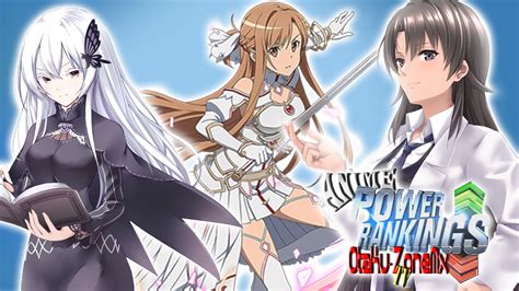 Otaku Zonemxtv Redacted Anime Power Rankings Episode 169 Semana