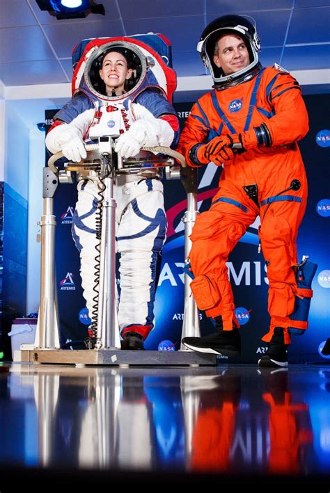 Nasas New Spacesuits Unveiled For Trips To The Moon And Beyond The