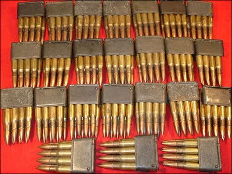 .41 swiss bullets from the late 19th century. US Military 30-06 Surplus M1 Garand Ammunition LTC