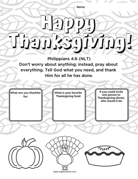 They provide an opportunity for little ones to express their creativity. Free Thanksgiving Coloring Page (With images) | Free ...