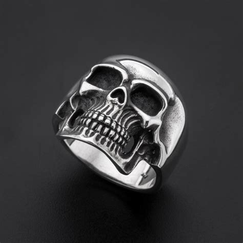Sterling Silver Skull Ring Sterling Silver Skull Ring Mens