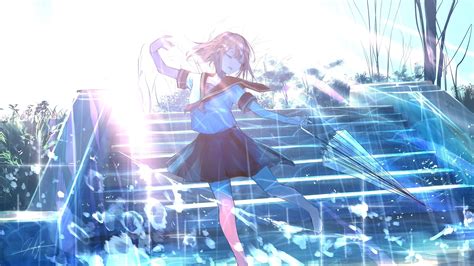 Anime Girl Dancing Wallpapers Top Free Anime Girl Dancing Backgrounds Wallpaperaccess