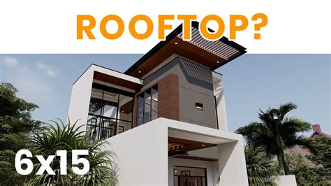desain rumah minimalis  lantai  rooftop konsep spesial