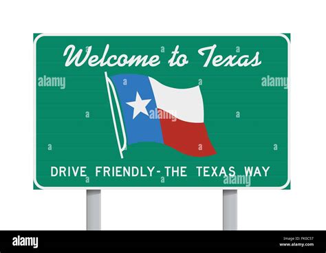 Drive Friendly The Texas Way Hi Res Stock Photography And Images Alamy