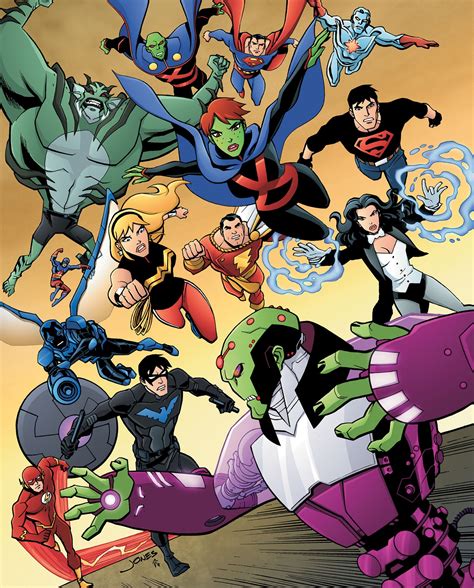 Young Justice Interview With Christopher Jones Comic Art Community