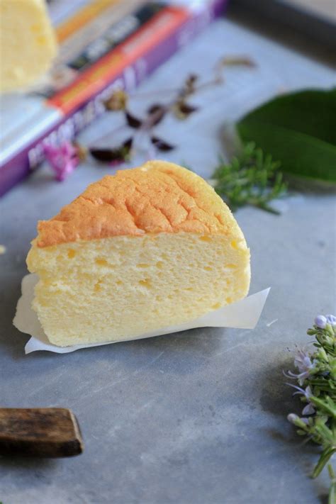 Fluffy And Light Japanese Cheesecake Simple But Yum Recipe Japanese Cheesecake Asian