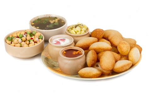 Premium Photo Indian Street Food Gol Gappa Or Pani Puri