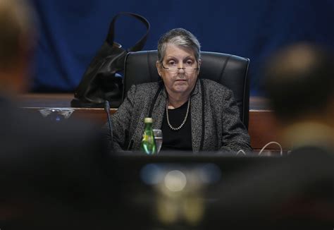 After Audit Ucs Janet Napolitano To Face Lawmakers Questions
