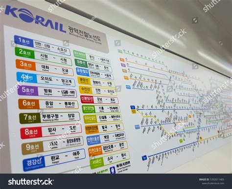Seoul Subway Map Images Stock Photos Vectors Shutterstock