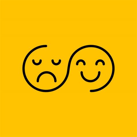 160 Smiley Face From Sadness To Happiness Transition Stock Photos