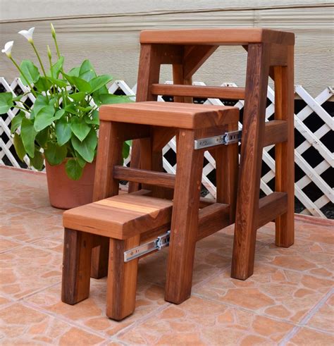 Build Folding Wooden Step Stool Easy Diy Woodworking Projects Step By