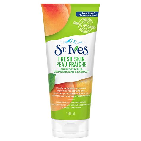 St Ives Fresh Skin Exfoliating Apricot Facial Scrub 150ml London Drugs