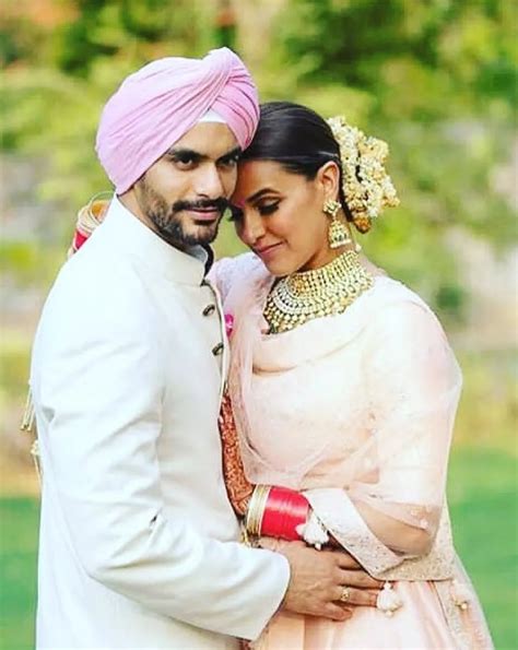 When Neha Dhupia Was Asked To Tie Rakhi To Hubby Angad Bedi What An Epic Reply She Gave