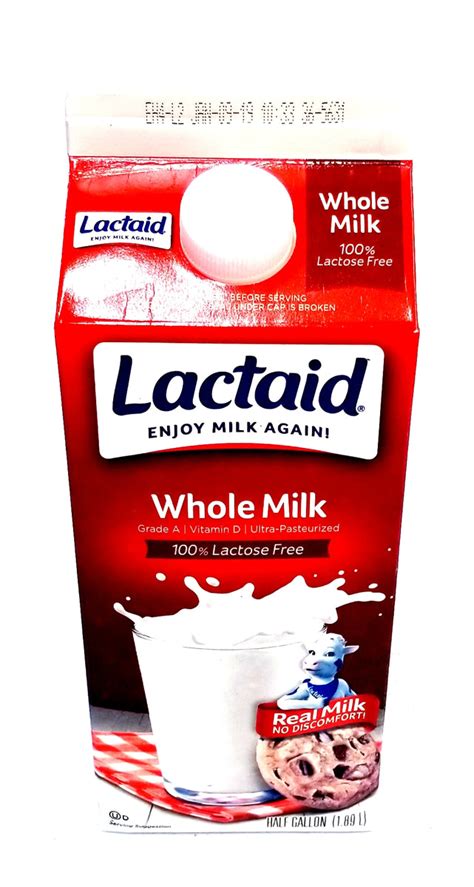 Lactaid Whole Milk 12 Gallon 100 Lactose Free Market Place Delivery