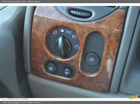 Pewter Interior Controls For The 2004 Isuzu Ascender S 4x4 51356573