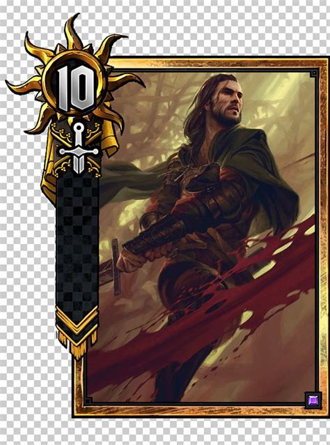 Gwent The Witcher Card Game Geralt Of Rivia Collectible Card Game Png