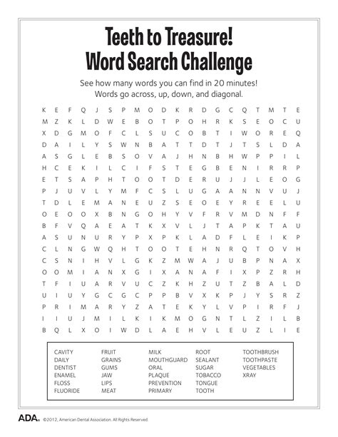 4 Best Images Of Hygiene Word Search Printable Personal