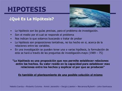 Hipotesis