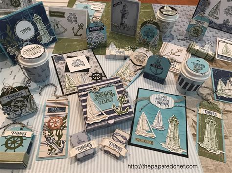 40 Projects Come Sail Away Suite Sailing Home By Stampin Up The