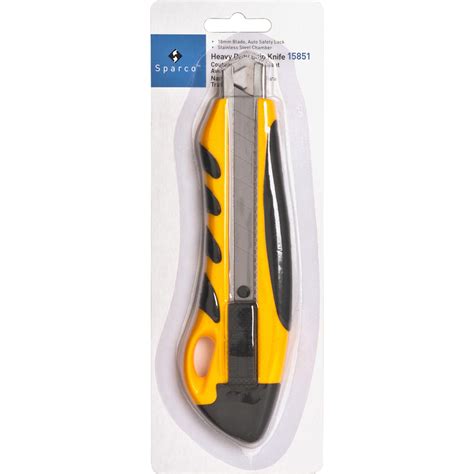 Sparco 15851 Sparco Pvc Anti Slip Rubber Grip Utility Knife Spr15851