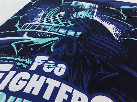 Mariano Arcamone Foo Fighters And Queens Of The Stone Age Poster