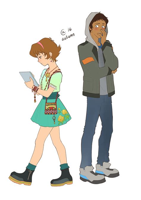 Pidge Gunderson And Lance Voltron Legendary Defender And More