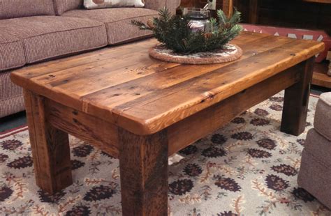This Beautifully Handcrafted Coffee Table Is Made From Reclaimed