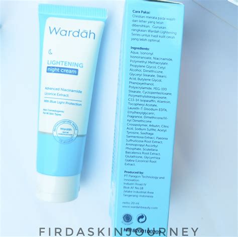 [REVIEW] INOVASI TERBARU DARI WARDAH LIGHTENING DAY & NIGHT CREAM