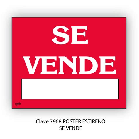 Señales De Se Vende Sablón