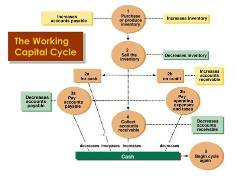 Working Capital Operating Cycle Of Working Capital Ppt