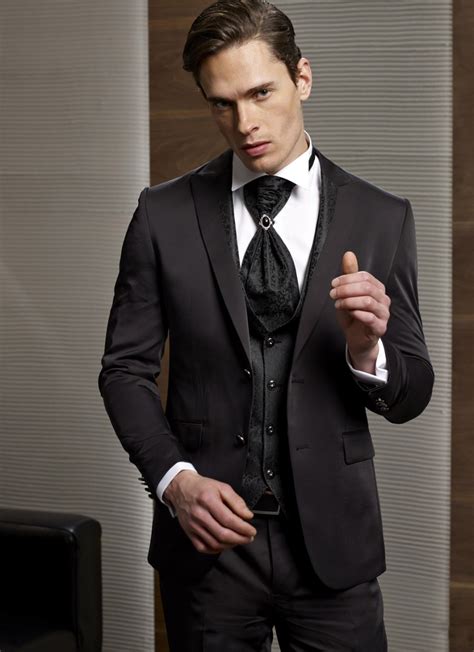 Custom Made Groom Tuxedo Groomsmen Dark Brown Weddingdinnerevening