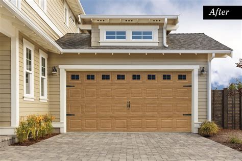 Giani Honey Oak Wood Look Kit For Garage Doors Garage Door Styles