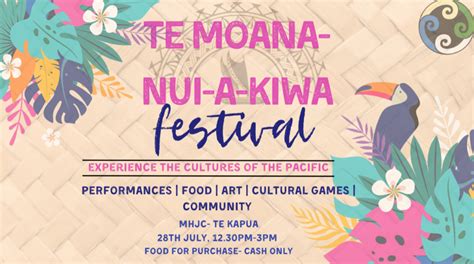 Te Moana Nui A Kiwa Festival MHJC Online