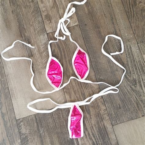 Bitsy S Bikinis Swim Electric Pink Microbikini By Bitsys Bikinis My