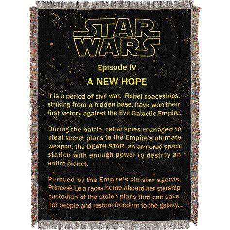 Later on in the clone wars, green marked models would be aat tank pilots, while yellow and grey models would be specialized in extinguishing fires (to a certain degree of. Star Wars Opening Crawl Tapestry Throw Blanket