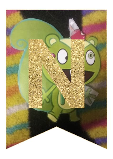 N Gold Alphabet Banner Letter The Letter N Fan Art 44175881 Fanpop