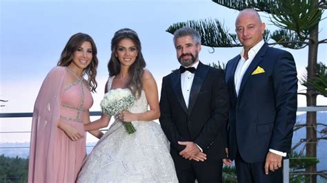 Lebanese Singer Nancy Ajram Celebrates Her Brothers Wedding In Style Harpers Bazaar Arabia