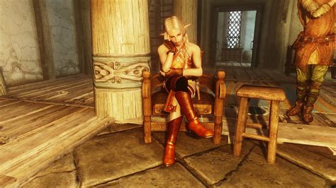 Pretty Sit Idles Se At Skyrim Special Edition Nexus Mods And Community