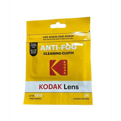 Crack Anti Fog Kain Kodak Anti Fog Cleaning Cloth Glasses