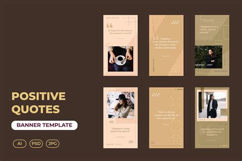 instagram quotes brown mate theme ui creative