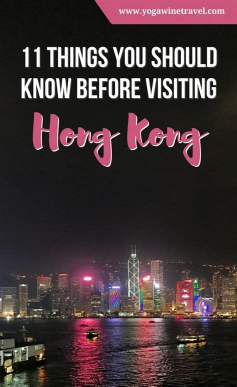 11 Things You Should Know Before Visiting Hong Kong Hong Kong Travel