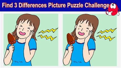 Find 3 Differences Picture Puzzle No31 Youtube