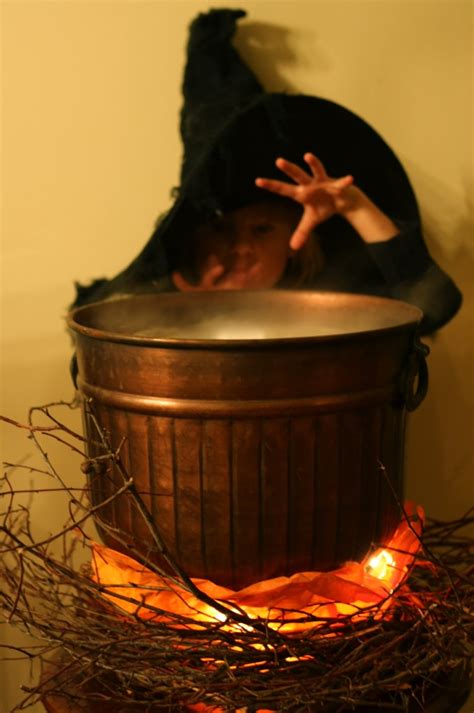 Diy Cauldron Halloween Decoration Polka Dot Chair