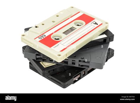 Stack Of Cassette Tapes Hi Res Stock Photography And Images Alamy