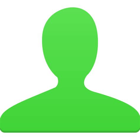 User Green Icon Flatastic 4 Iconpack Custom Icon Design